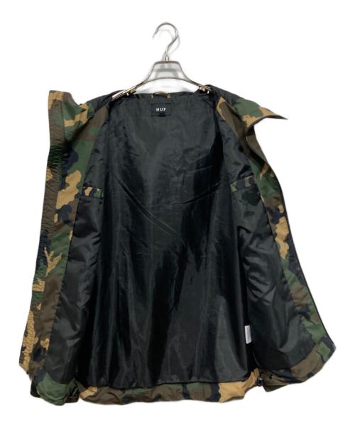 HUF（ハフ）HUF (ハフ) カモフラジャケット グリーン×ベージュ サイズ:Mの古着・服飾アイテム