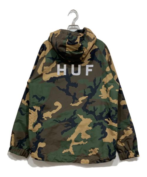 HUF（ハフ）HUF (ハフ) カモフラジャケット グリーン×ベージュ サイズ:Mの古着・服飾アイテム