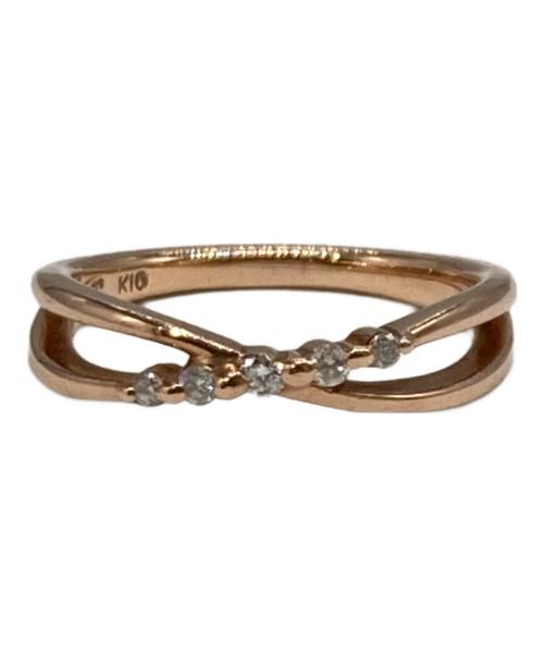 4℃（ヨンドシー）4℃ (ヨンドシー) ストーンピンキーリング サイズ:3号の古着・服飾アイテム