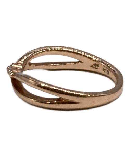 4℃（ヨンドシー）4℃ (ヨンドシー) ストーンピンキーリング サイズ:3号の古着・服飾アイテム