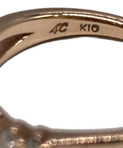 4℃（ヨンドシー）4℃ (ヨンドシー) ストーンピンキーリング サイズ:3号の古着・服飾アイテム