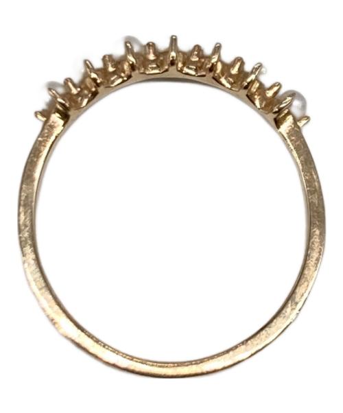 ete（エテ）ete (エテ) レイヤード パール リング サイズ:-の古着・服飾アイテム