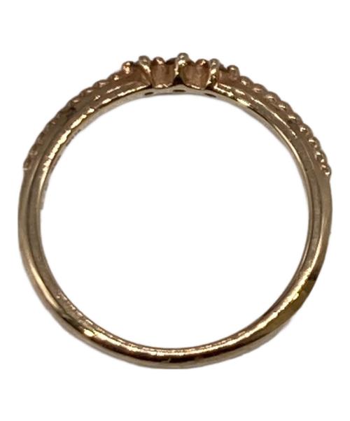 ete（エテ）ete (エテ) 3連ストーンピンキーリング サイズ:-の古着・服飾アイテム