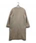 JOURNAL STANDARD relume (ジャーナルスタンダード レリューム) 別注 LANA WOOL 140クルーネックコート ベージュ サイズ:38：9000円