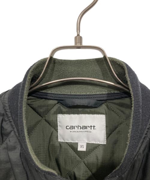 Carhartt WIP（カーハート ワークインプログレス）Carhartt WIP (カーハート ワークインプログレス) キルティングジャケット / BARROW LINER ブラック サイズ:XSの古着・服飾アイテム