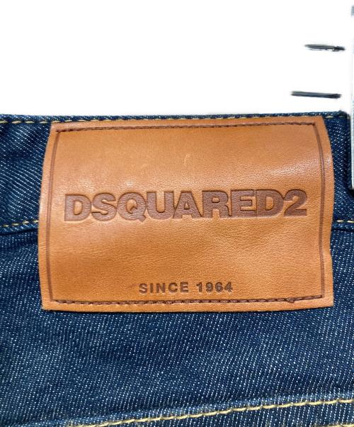 DSQUARED2（ディースクエアード）DSQUARED2 (ディースクエアード) スキニーデニムパンツ インディゴ サイズ:42の古着・服飾アイテム