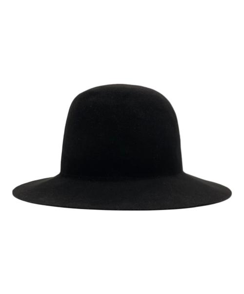 kijima takayuki（キジマタカユキ）kijima takayuki (キジマタカユキ) ビーバーフェルトハット ブラック サイズ:2の古着・服飾アイテム