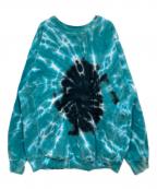 H BEAUTY&YOUTHエイチ ビューティー&ユース）の古着「ヘビーウェイトスウェット / HEAVY SWEAT CREW NECK」｜グリーン×ホワイト