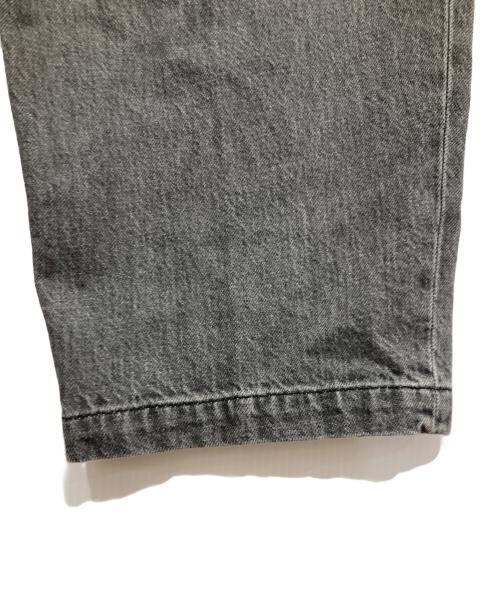 FARAH（ファーラー）FARAH (ファーラー) Two Tuck Wide Tapered Pants ブラック サイズ:34×30の古着・服飾アイテム