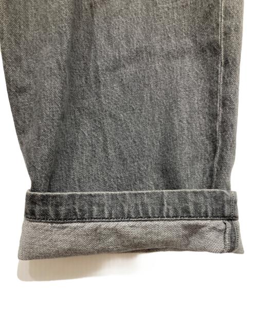 FARAH（ファーラー）FARAH (ファーラー) Two Tuck Wide Tapered Pants ブラック サイズ:34×30の古着・服飾アイテム