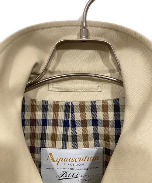 Aquascutum（アクアスキュータム）Aquascutum (アクアスキュータム) ステンカラーコート ベージュ サイズ:-の古着・服飾アイテム