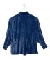 KENZO (ケンゾー) ベルベットシャツ ネイビー サイズ:36：6000円