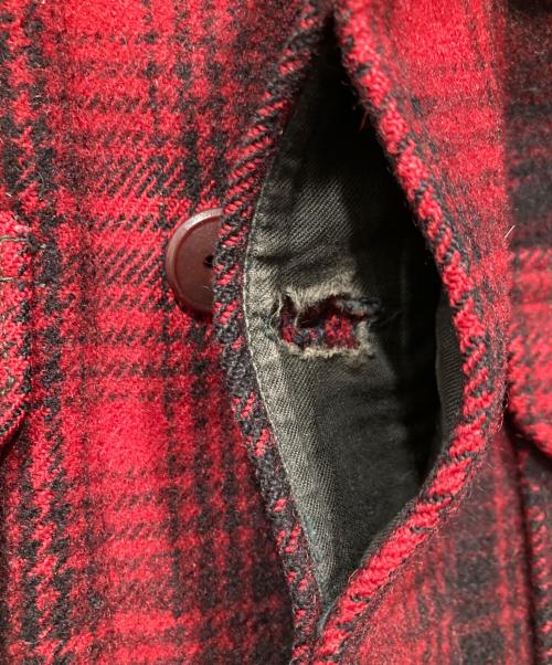 WOOLRICH（ウールリッチ）WOOLRICH (ウールリッチ) 503ハンティングジャケット レッド サイズ:表記なしの古着・服飾アイテム
