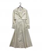 JILL BY JILLSTUARTジル バイ ジルスチュアート）の古着「スカーフ付きドレストレンチコート」｜アイボリー