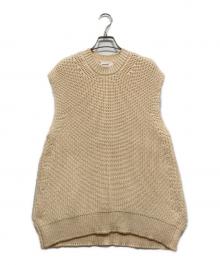 machatt（マチャット）の古着「ニットベスト」｜アイボリー