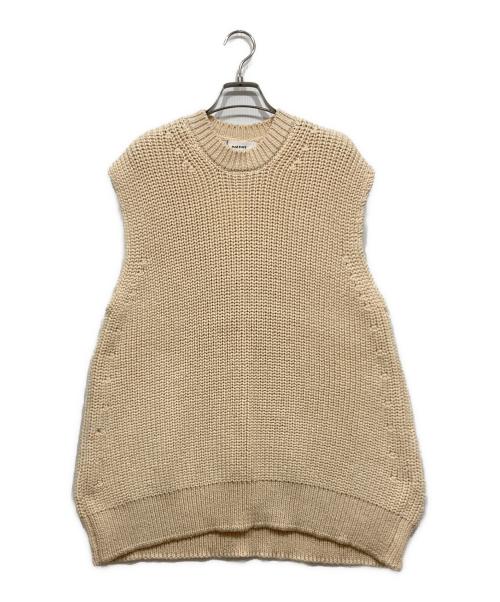 machatt（マチャット）machatt (マチャット) ニットベスト アイボリー サイズ:Freeの古着・服飾アイテム