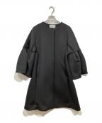 CELFORDセルフォード）の古着「ベルスリーブコクーンコート」｜ネイビー