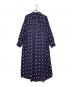 GRACE CLASS（グレースクラス）の古着「総柄ブラウsワンピース」｜ネイビー