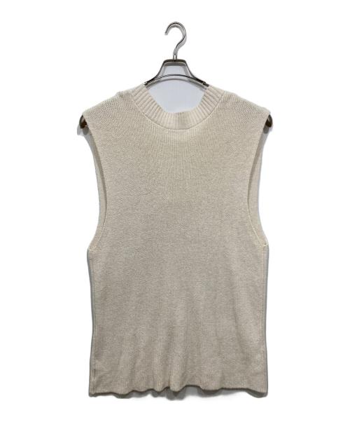 ETRE TOKYO（エトレトウキョウ）ETRE TOKYO (エトレトウキョウ) ルージーニットベスト アイボリー サイズ:Fの古着・服飾アイテム