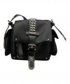 MICHAEL KORSマイケル・コース）の古着「オリビアスタッズショルダーバッグ」｜ブラック