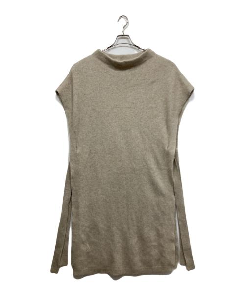 ETRE（エトレ）etre (エトレ) ウールロングベスト ベージュ サイズ:Fの古着・服飾アイテム