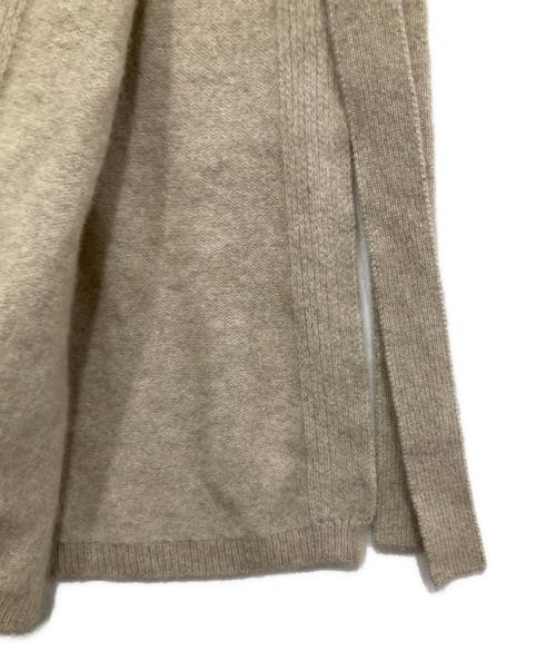 ETRE（エトレ）etre (エトレ) ウールロングベスト ベージュ サイズ:Fの古着・服飾アイテム