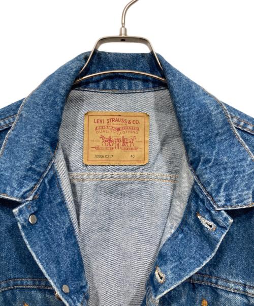 LEVI'S（リーバイス）LEVI'S (リーバイス) デニムジャケット　USA製 ブルー サイズ:40の古着・服飾アイテム