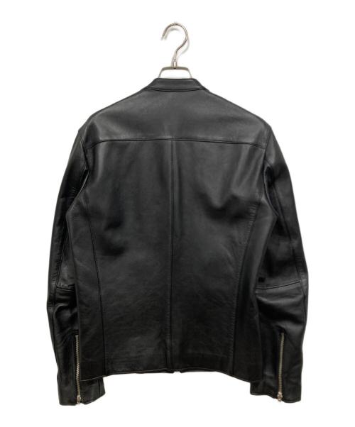 LIDnM（リドム）LIDnM (リドム) シングルライダースジャケット ブラック サイズ:Lの古着・服飾アイテム