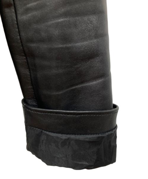 LIDnM（リドム）LIDnM (リドム) シングルライダースジャケット ブラック サイズ:Lの古着・服飾アイテム