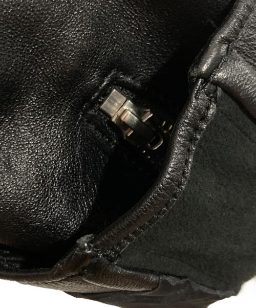 LIDnM（リドム）LIDnM (リドム) シングルライダースジャケット ブラック サイズ:Lの古着・服飾アイテム