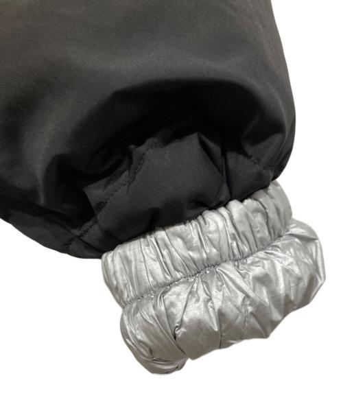 FIRST DOWN（ファーストダウン）FIRST DOWN (ファーストダウン) the apartment (ジ アパートメント) リバーシブルダウンジャケット / 2 FACE ARCTIC DOWN JACKET イエロー×シルバー サイズ:Lの古着・服飾アイテム