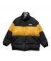 FIRST DOWN（ファーストダウン）の古着「リバーシブルダウンジャケット / 2 FACE ARCTIC DOWN JACKET」｜イエロー×シルバー