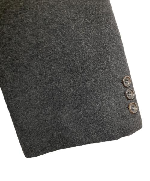 Yves Saint Laurent（イヴサンローラン）Yves Saint Laurent (イヴサンローラン) ロングダブルチェスターコート グレー サイズ:Lの古着・服飾アイテム