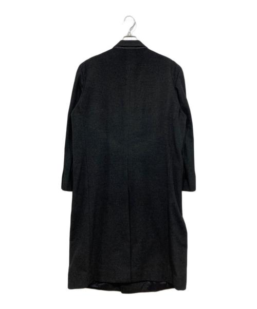 Yves Saint Laurent（イヴサンローラン）Yves Saint Laurent (イヴサンローラン) ロングダブルチェスターコート グレー サイズ:Lの古着・服飾アイテム