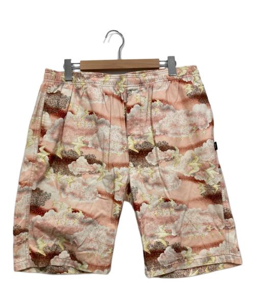 stussy（ステューシー）stussy (ステューシー) ハーフパンツ オレンジ サイズ:X LARGEの古着・服飾アイテム