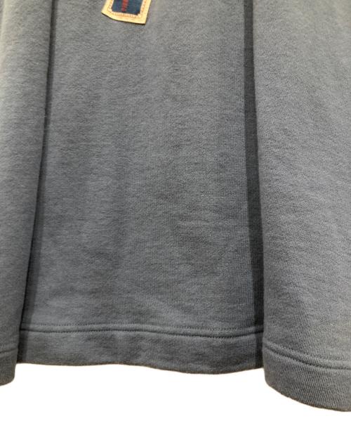 PINK HOUSE（ピンクハウス）PINK HOUSE (ピンクハウス) スコッチテリアプリントスウェットワンピース ブルー サイズ:Freeの古着・服飾アイテム