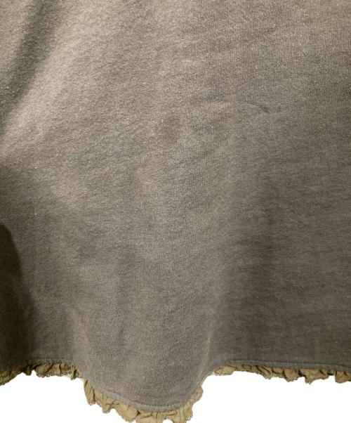 PINK HOUSE（ピンクハウス）PINK HOUSE (ピンクハウス) ブッシュローズ刺繍フーディチュニック ブラウン サイズ:Freeの古着・服飾アイテム