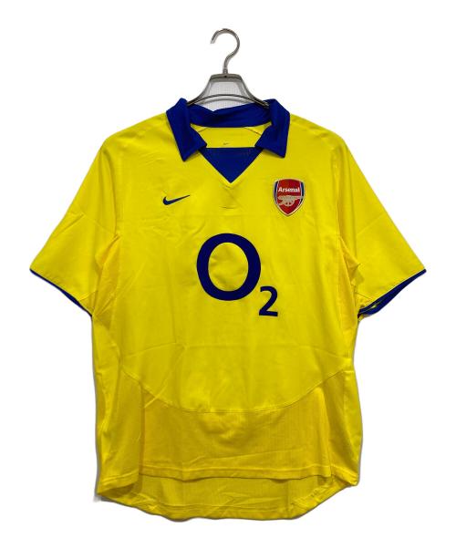 NIKE（ナイキ）NIKE (ナイキ) ゲームシャツ/ 2003/04 Arsenal イエロー サイズ:Mの古着・服飾アイテム