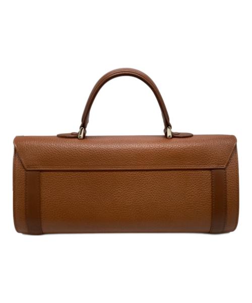 Burberry's（バーバリー）Burberry's (バーバリーズ) レザーハンドバッグ ブラウンの古着・服飾アイテム