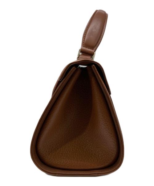 Burberry's（バーバリー）Burberry's (バーバリーズ) レザーハンドバッグ ブラウンの古着・服飾アイテム