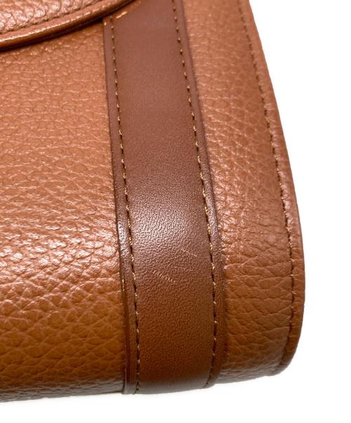 Burberry's（バーバリー）Burberry's (バーバリーズ) レザーハンドバッグ ブラウンの古着・服飾アイテム