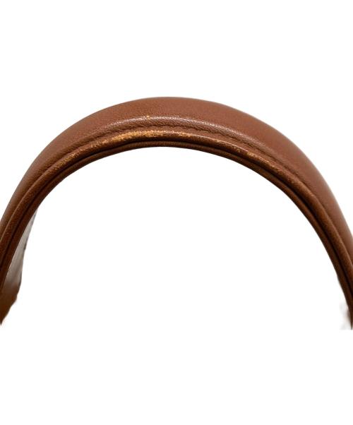 Burberry's（バーバリー）Burberry's (バーバリーズ) レザーハンドバッグ ブラウンの古着・服飾アイテム