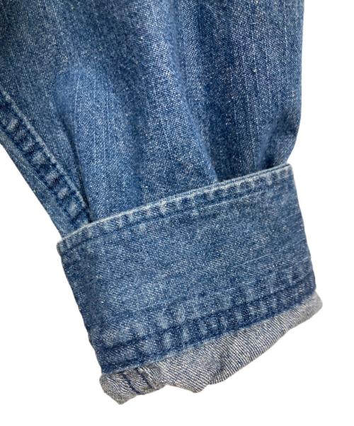 KEBOZ（ケボズ）KEBOZ (ケボズ) デニムシャツ ブルー サイズ:XLの古着・服飾アイテム