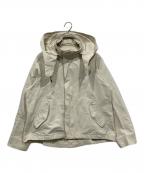 BEAUTY&YOUTHビューティーアンドユース）の古着「グログランフードマウンテンパーカー」｜ホワイト