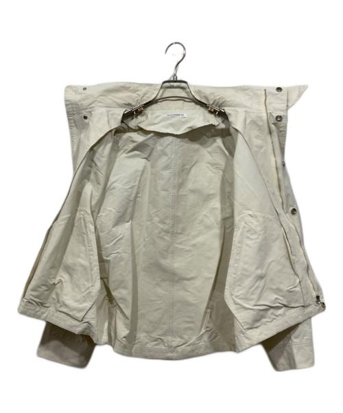 BEAUTY&YOUTH（ビューティーアンドユース）BEAUTY&YOUTH (ビューティーアンドユース) グログランフードマウンテンパーカー ホワイト サイズ:Mの古着・服飾アイテム