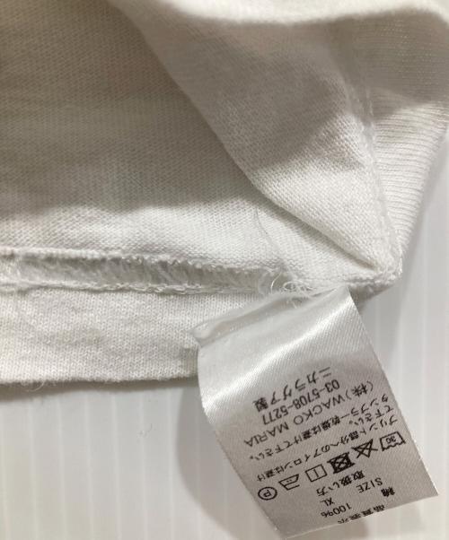 WACKO MARIA（ワコマリア）WACKO MARIA (ワコマリア) CREW NECK T-SHIRT/世界平和プロジェクト 23SS ホワイト サイズ:XLの古着・服飾アイテム