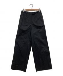 FRED PERRY（フレッドペリー）の古着「タックパンツ」｜ブラック