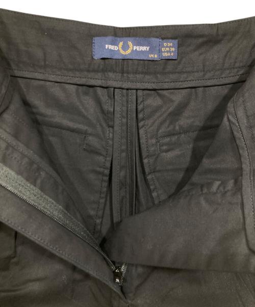 FRED PERRY（フレッドペリー）FRED PERRY (フレッドペリー) タックパンツ ブラック サイズ:34の古着・服飾アイテム
