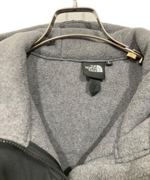 THE NORTH FACE（ザ ノース フェイス）THE NORTH FACE (ザ ノース フェイス) デナリフーディ フリースジャケット/ DENALI HOODIE  グレー サイズ:Lの古着・服飾アイテム