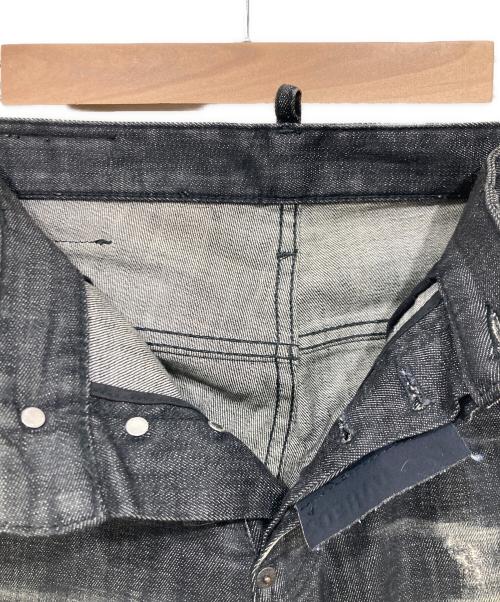 DSQUARED2（ディースクエアード）DSQUARED2 (ディースクエアード) SKATER JEAN/スケーター ジーンズ ブラック サイズ:44の古着・服飾アイテム
